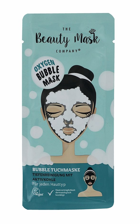 The Beauty Mask Company Bubble Tuchmaske Oxygen Bubble Mask 1 STK