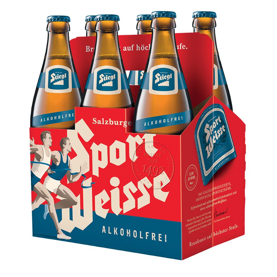 Stiegl Sport Weisse Alkoholfrei 6x0,5l 3.000 ML MEHRWEG