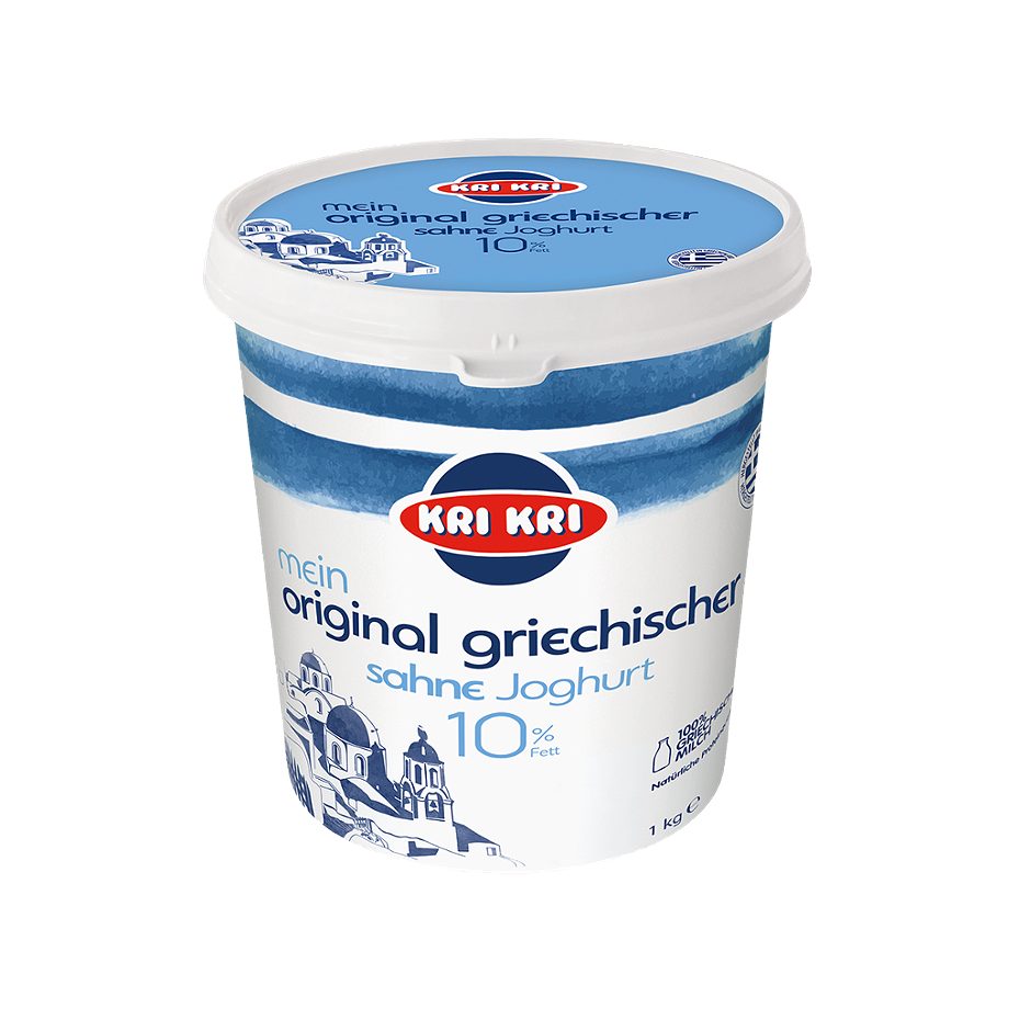 Kri Kri Griechischer Sahnejoghurt 10% Fett 1 KG