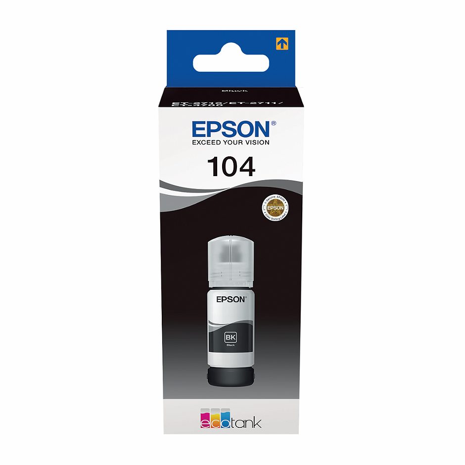 Epson Nachfüllflasche 104 Black 65 ML