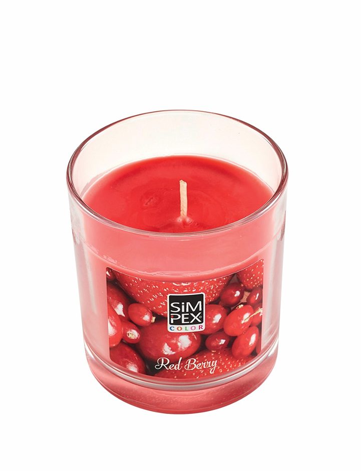 SIMPEX COLOR Duftglas Rote Früchte 25 h