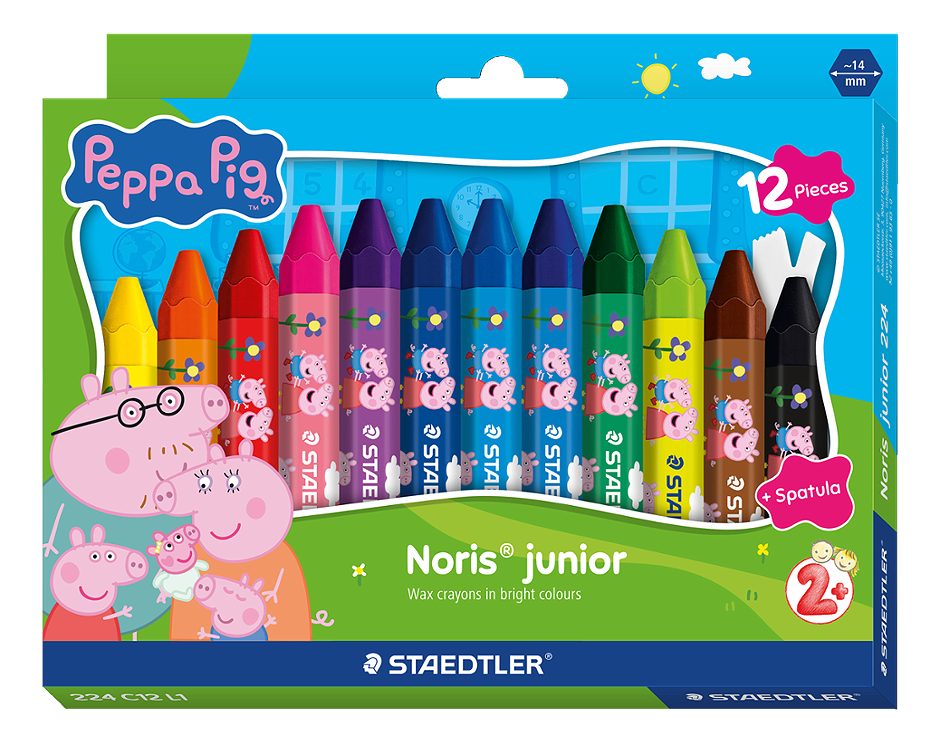 Staedtler Wachsmalkreiden Peppa 12er