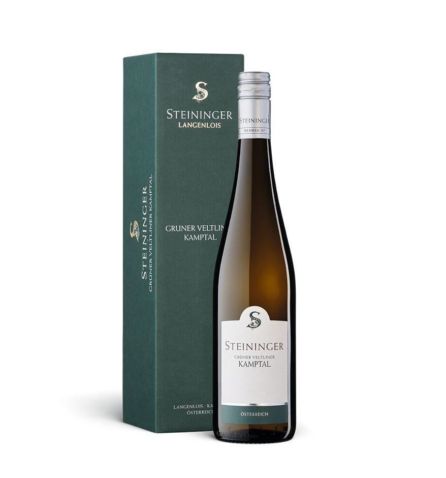 Steininger mit Geschenkkarton Grüner Veltliner Kamptal DAC 2025 0,75 L