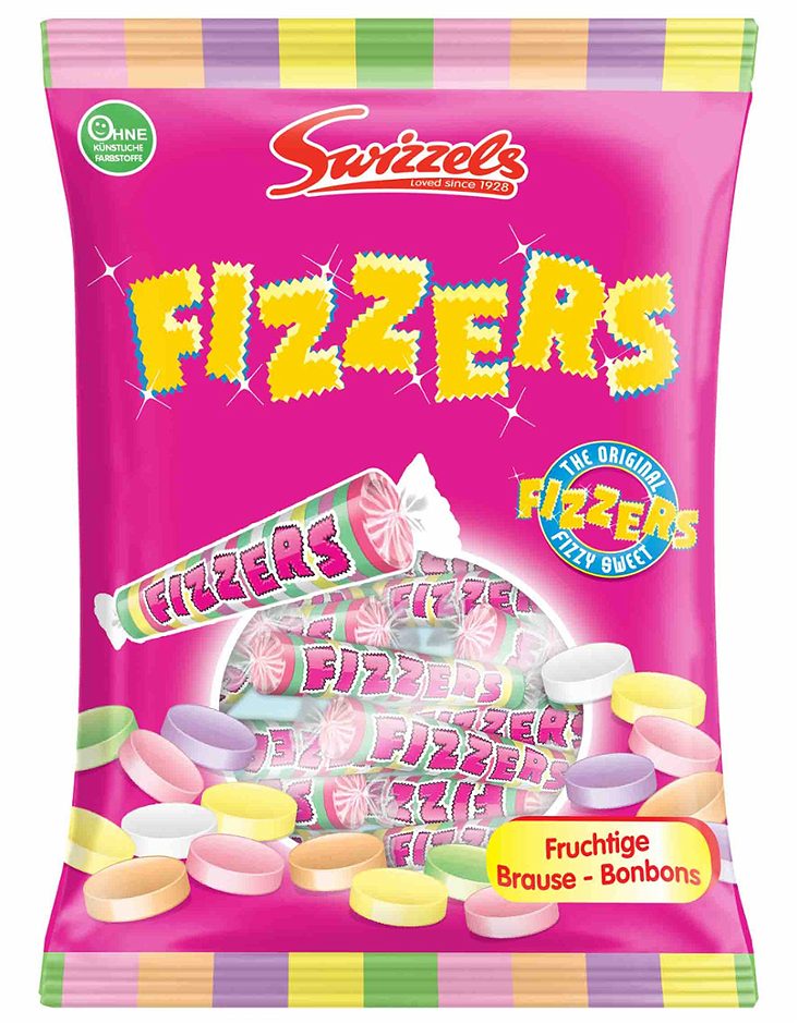 Fizzers Fizzers Rollen Bag 150 G