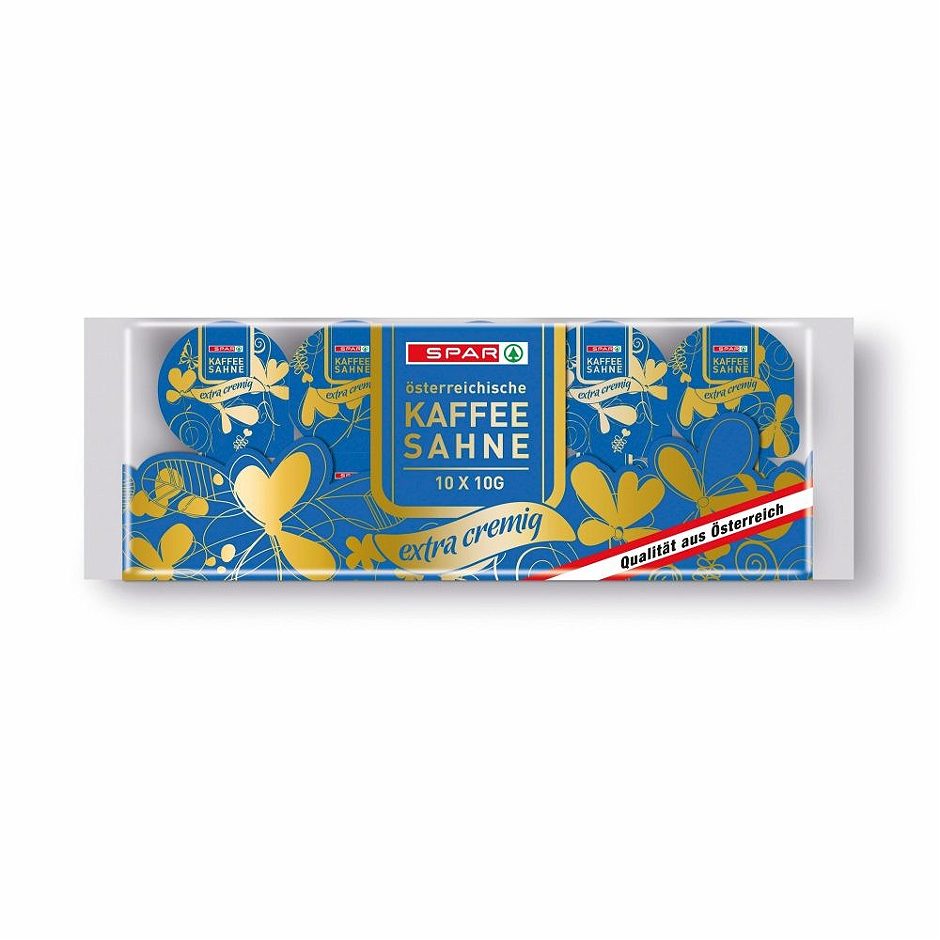 SPAR österreichische Kaffeesahne 10x10g 100 G