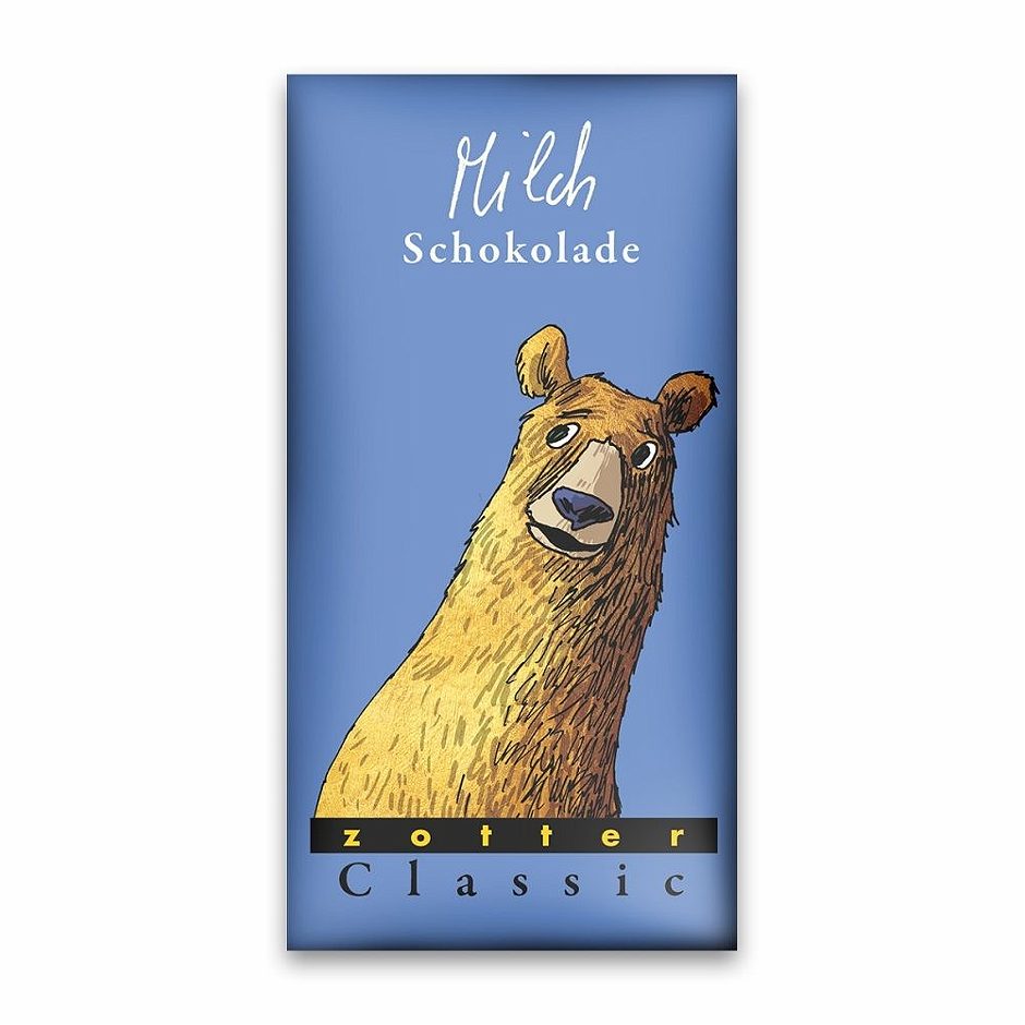 Zotter Classic Milchschokolade 70 G