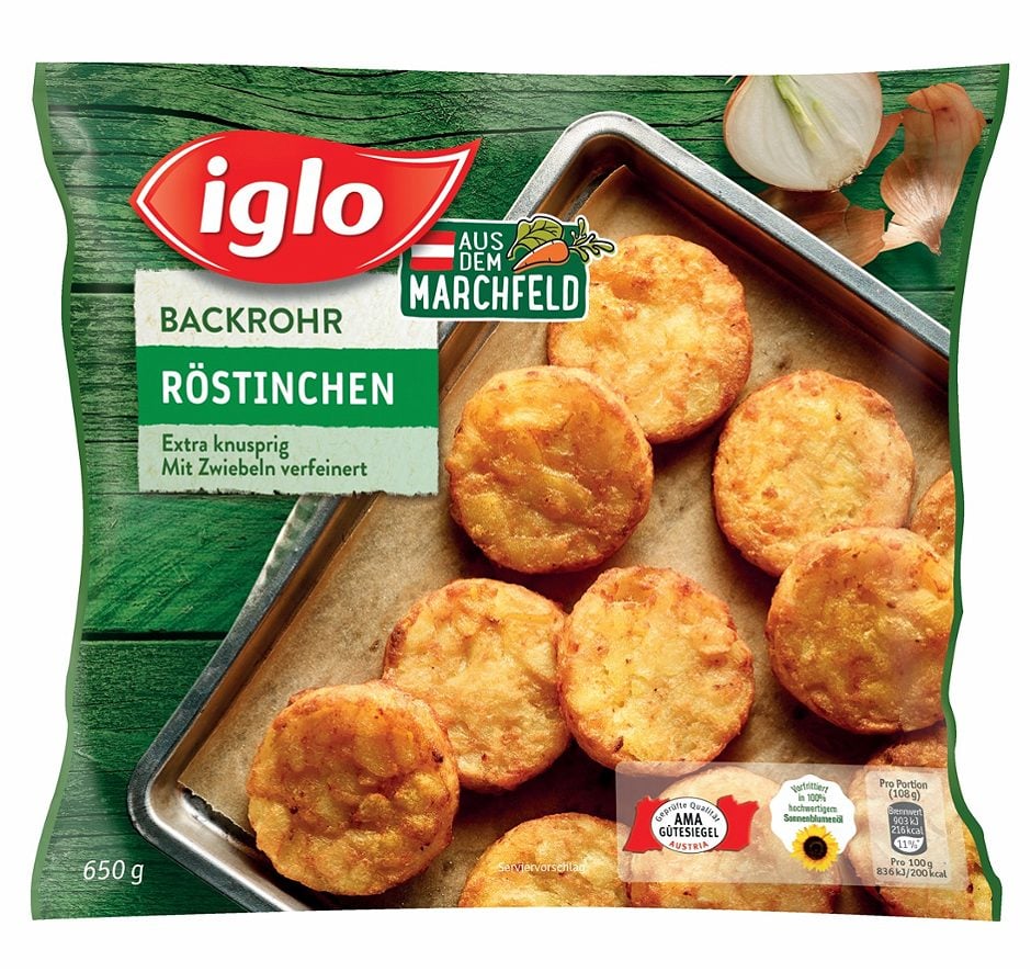 Iglo Backrohr Röstinchen 650 G