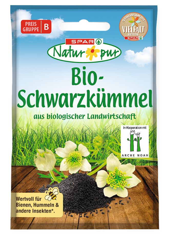 SPAR Natur*pur Saatgut Bio-Schwarzkümmel