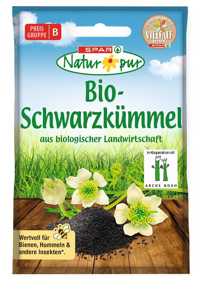 SPAR Natur*pur Saatgut Bio-Schwarzkümmel