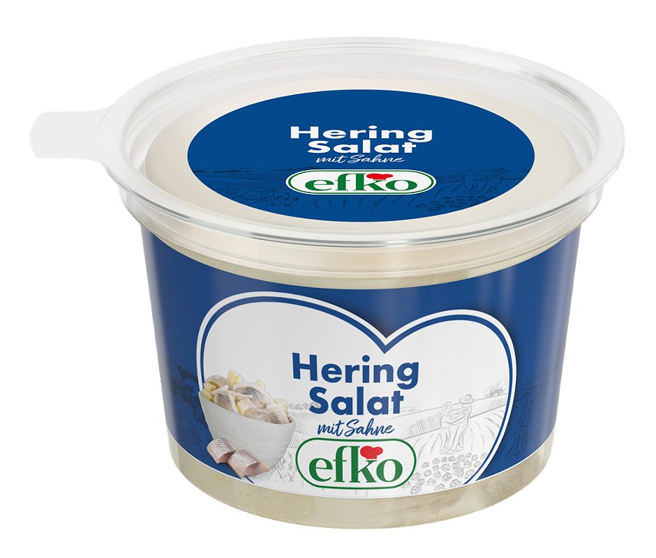 Efko Heringssalat Hering Salat mit Sahne 200 G