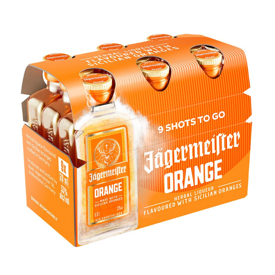 Jägermeister Orange Kräuterlikör 180 ML
