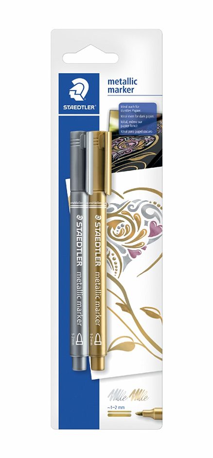 Staedtler Metallic Marker gold/silber