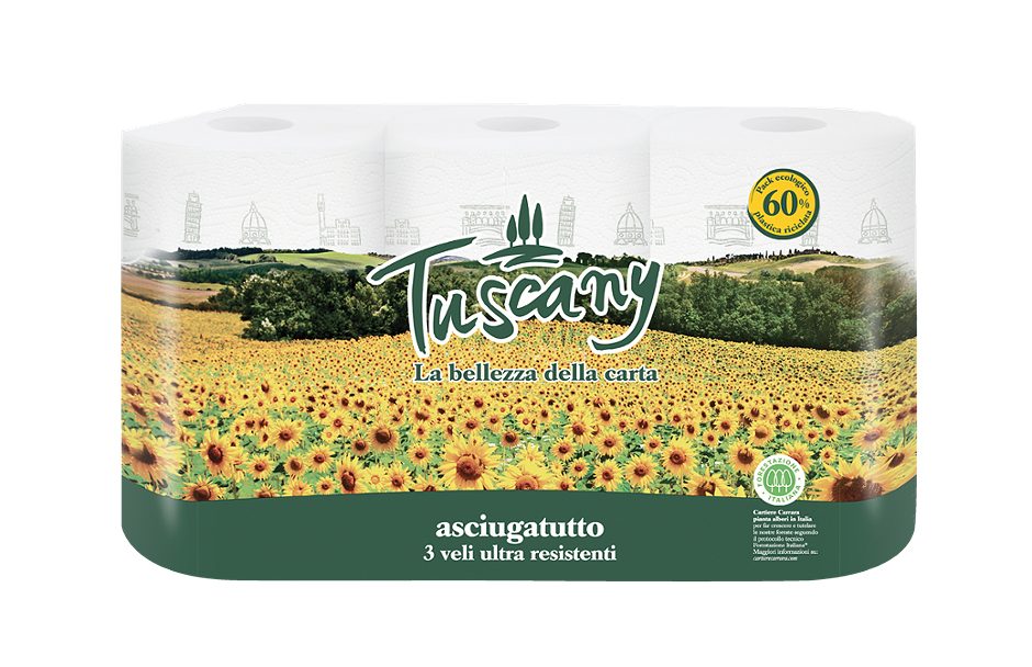 Tuscany Küchenrollen 3 Stück
