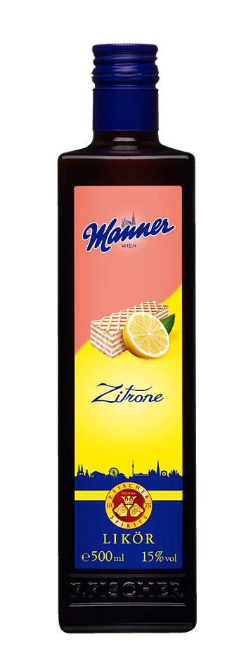 Manner Zitrone Likör 0,5 L