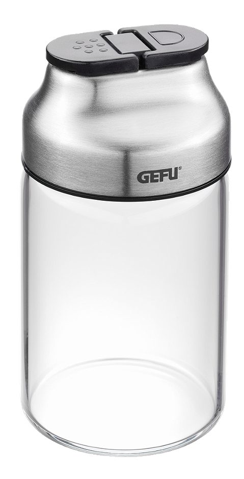 GEFU Gewürz-, Kräuterstreuer Füllvolumen 120ml abnehmbarer Schraubdeckel