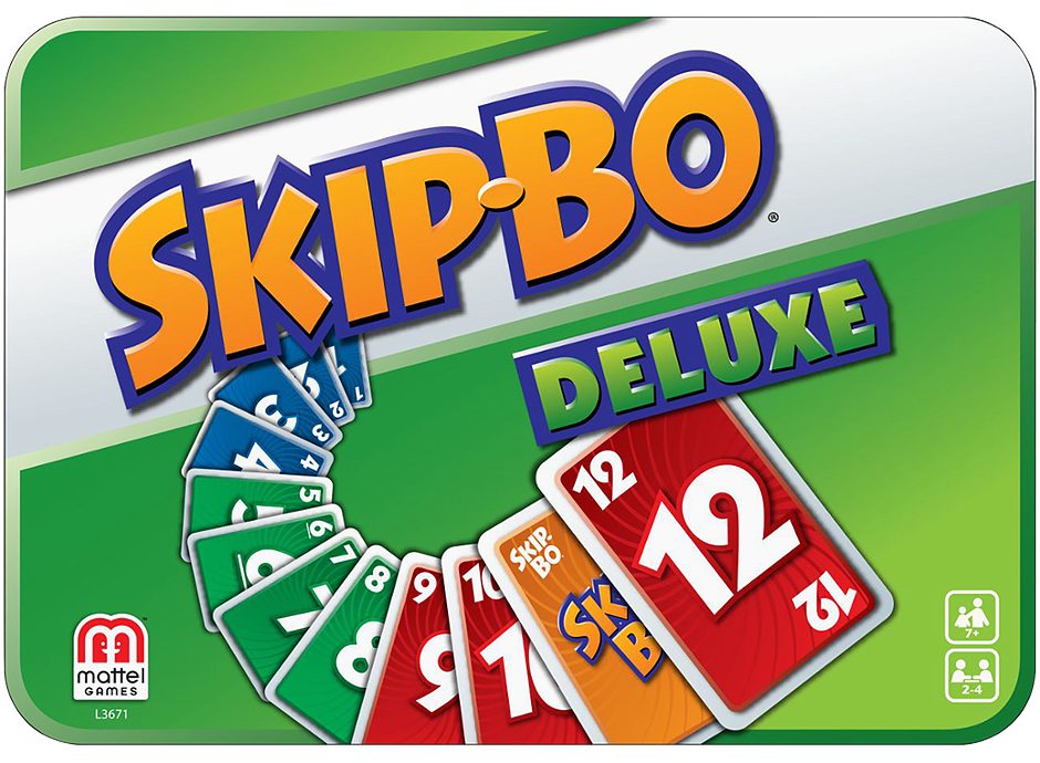 Mattel Games Skip-Bo Deluxe