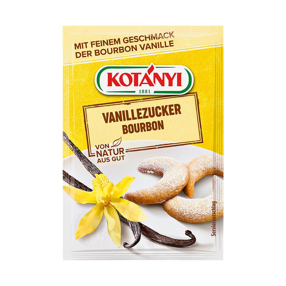 Kotányi Vanillezucker Bourbon 3 Stk. 24 G