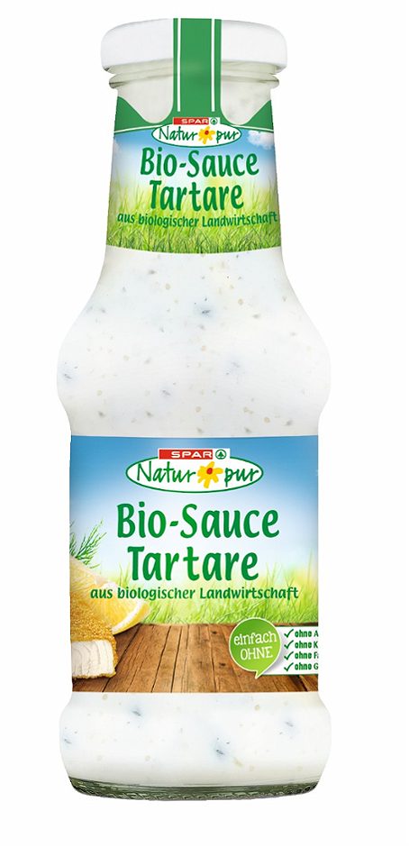SPAR Natur*pur Bio-Sauce Tartare 250 ML