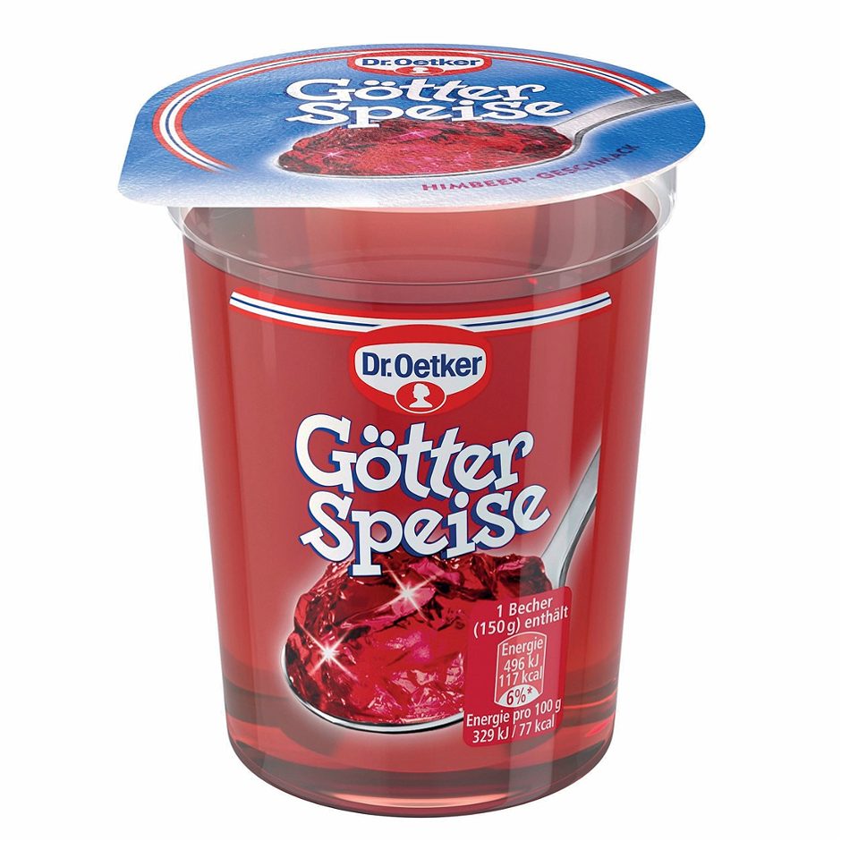 Dr. Oetker Götterspeise Himbeer-Geschmack 150 G