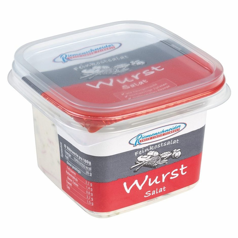 Riemenschneider Linzer Feinkost Wurst Salat 200 G