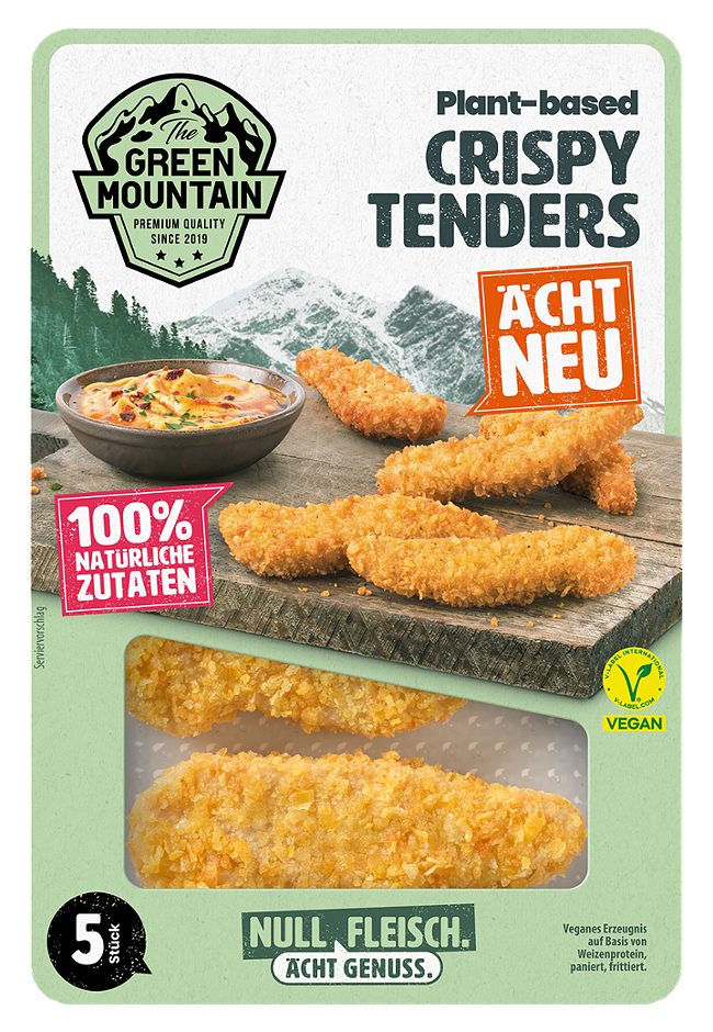 Green Mountain Crispy Tenders plant based 180 G