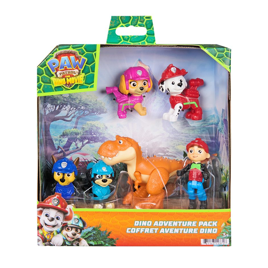 Paw Patrol Dino Movie Figuren Geschenkset