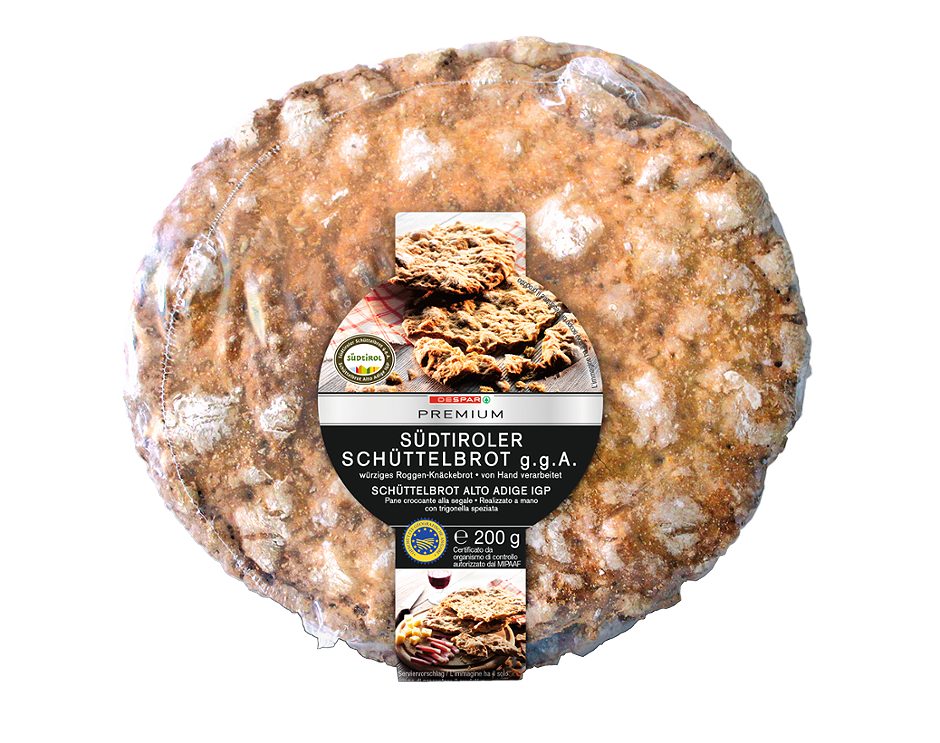 DESPAR PREMIUM Südtiroler Schüttelbrot g.g.A. 2 Stück 200 G
