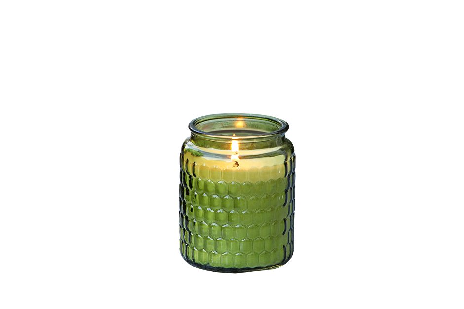 Schlaraffenland Citronella Kerze Glas Massiccio