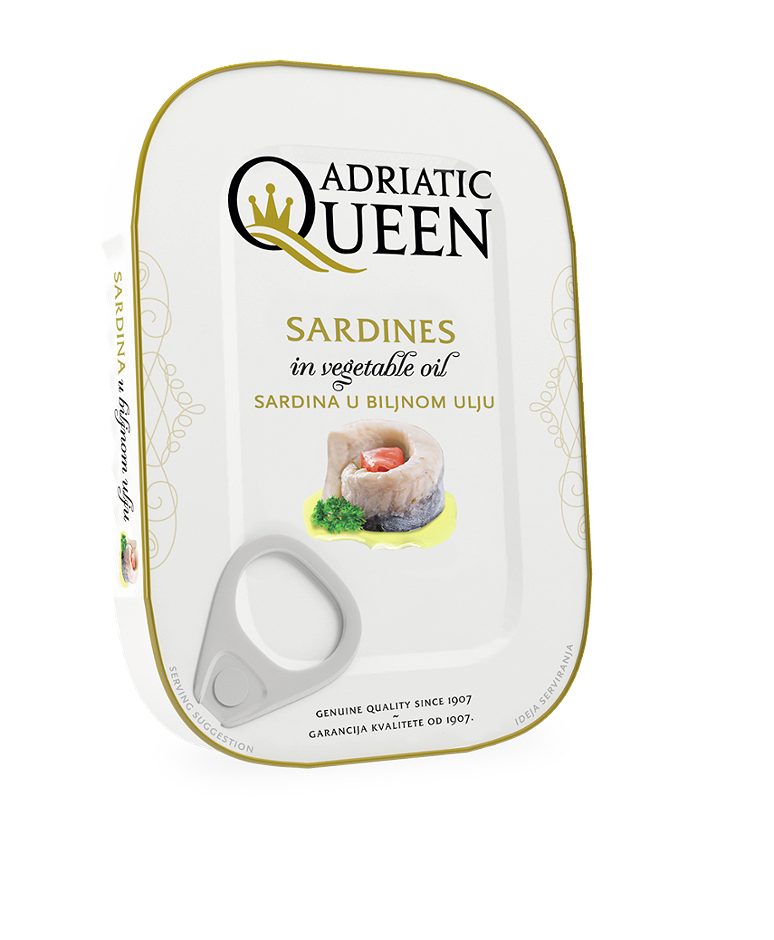 Adriatic Queen Sardinen in Pflanzenöl 105 G