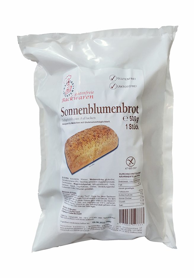 Bäckerei Schneider Sonnenblumenbrot 500 G