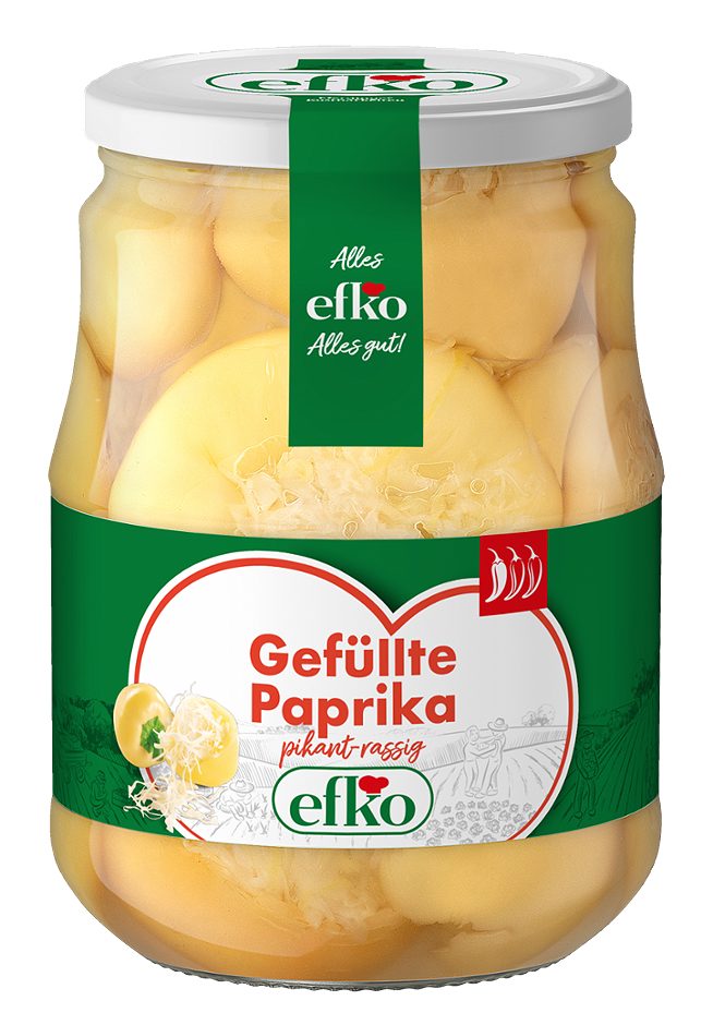 Efko Gefüllte Paprika 670 G