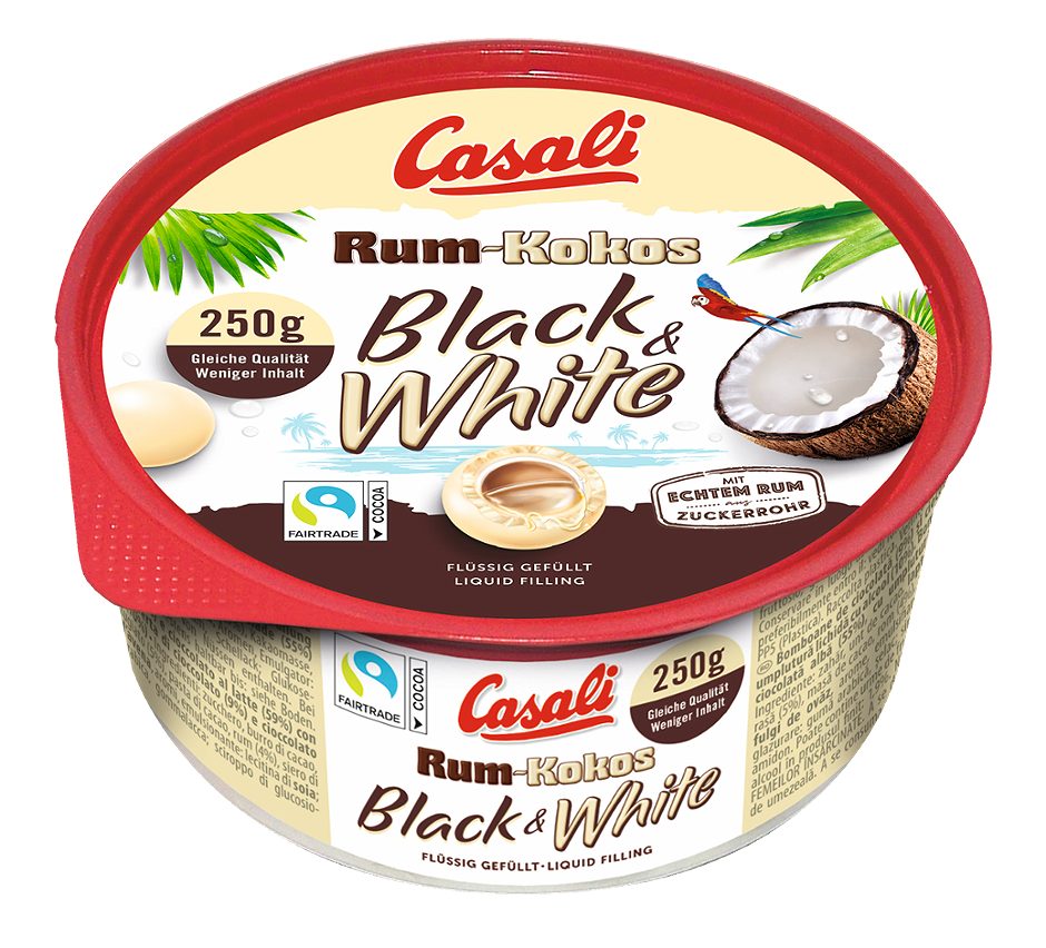 Casali Rum Kokos Black & White 250 G
