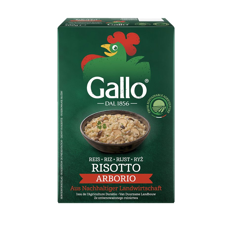 Riso Gallo Risotto Reis Arborio 500 G