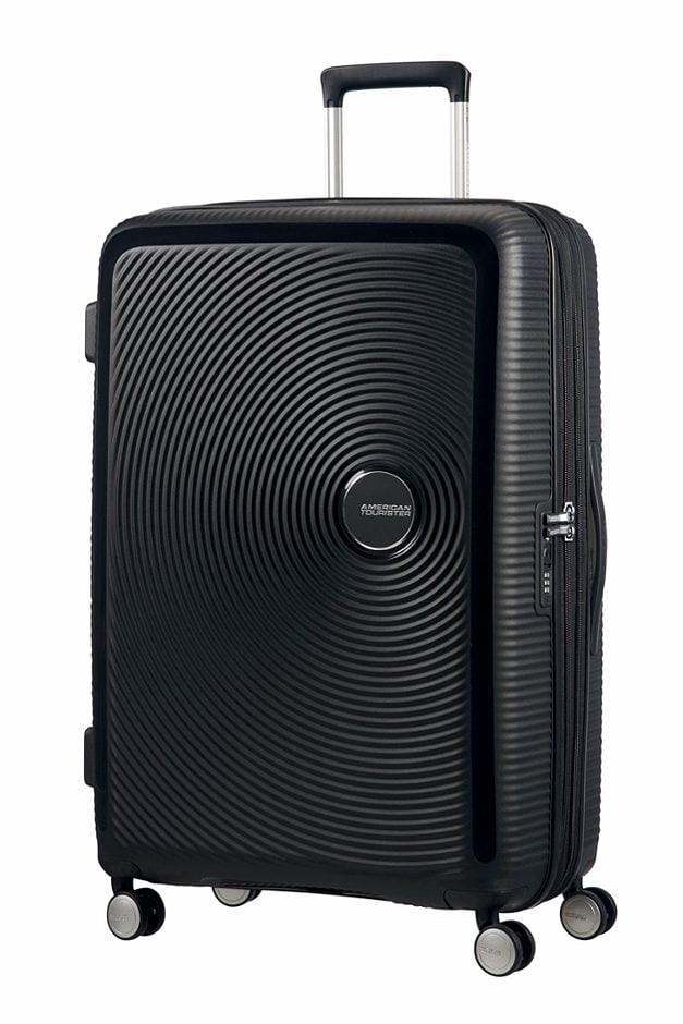 American Tourister Soundbox Koffer Hartschale Bass Black 77cm