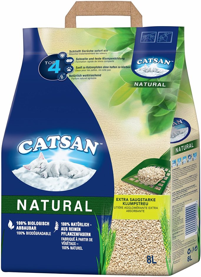 Catsan Katzenstreu Natural 4,36 KG