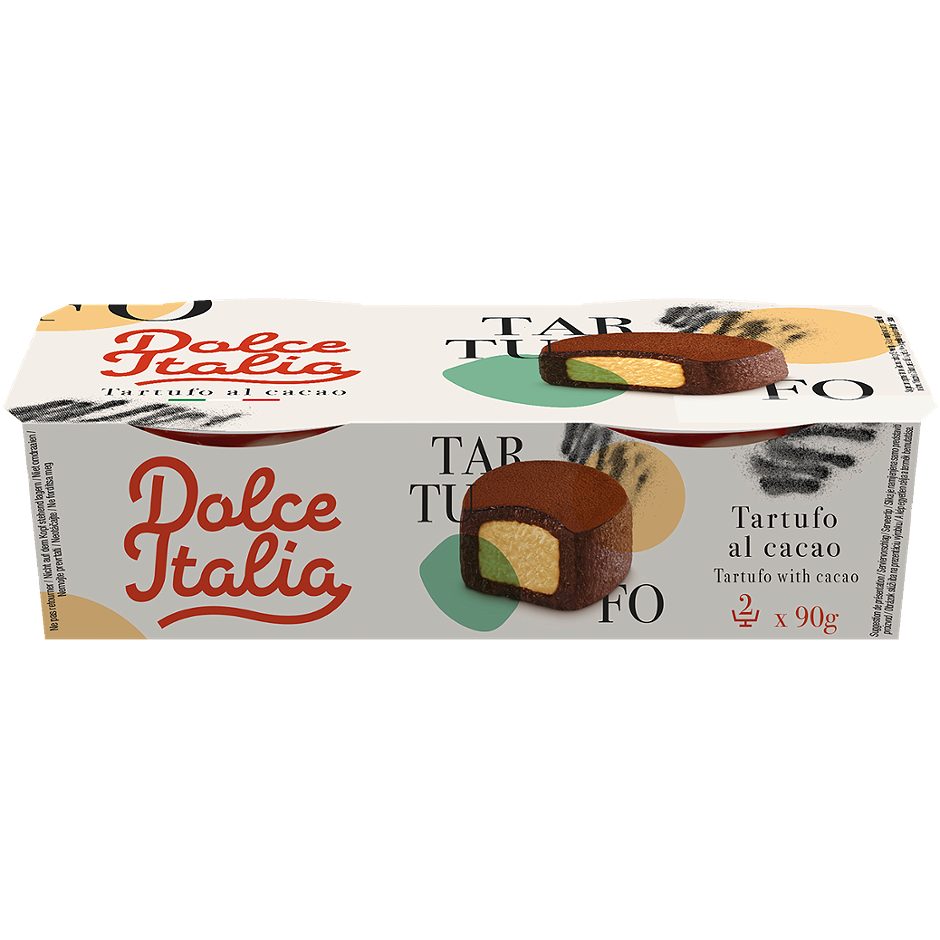 Dolce Italia Tartufo al cacao Tartufo al cacao 2x90g 180 G EINWEG ohne Pfand