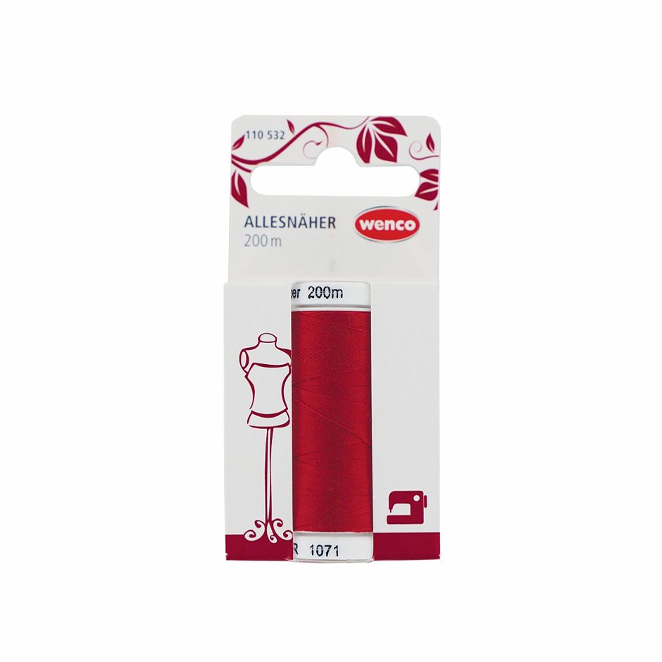 Wenco Garn Rot 200 Meter