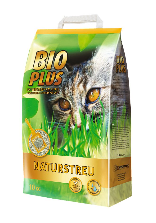 Bio Plus Katzenstreu Naturstreu 10 KG