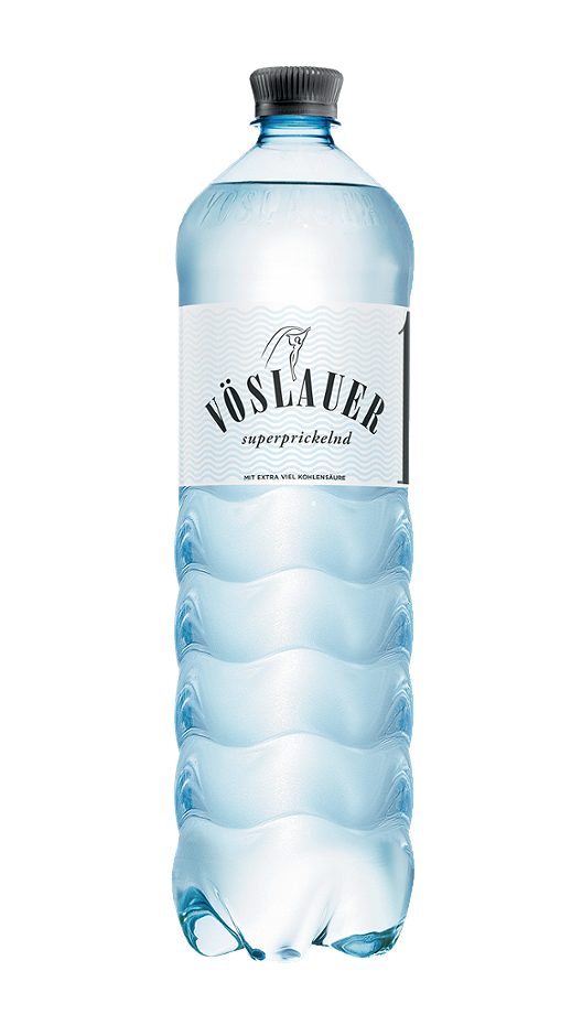 Vöslauer Mineralwasser superprickelnd 1,5 L EINWEG mit Pfand