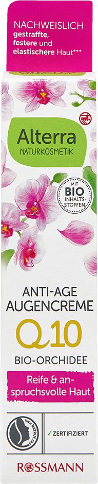 Alterra Anti-Age Augencreme Q10 / Bio-Orchidee 15ml