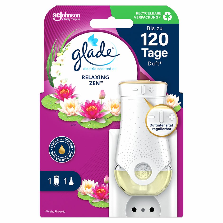 Glade electric scented oil Lufterfrischer Relaxing Zen