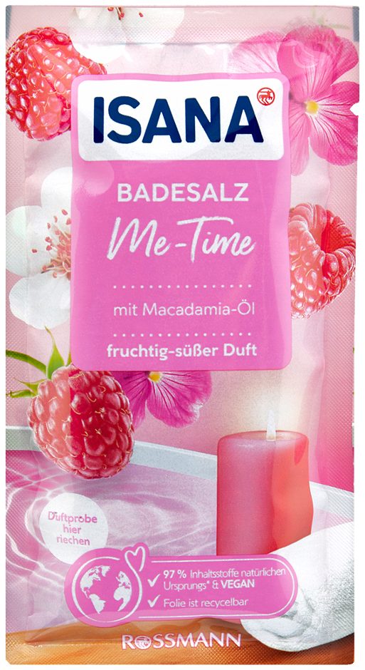 Isana Badesalz Me-Time 80g