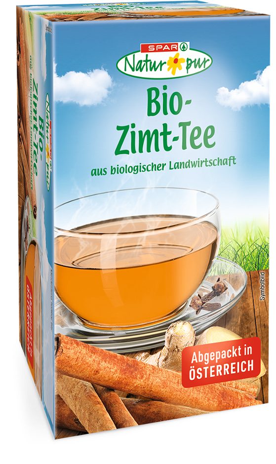 SPAR Natur*pur Bio-Zimt-Tee 20 Teebeutel