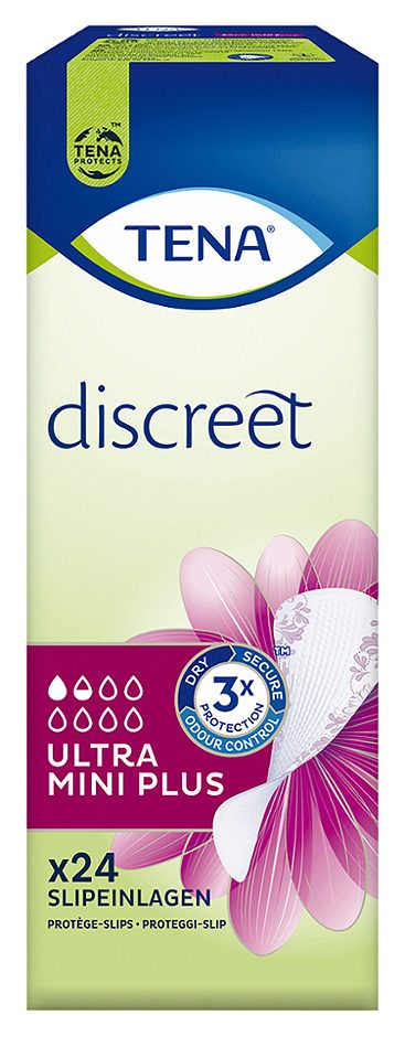Tena discreet Slipeinlagen Ultra Mini Plus 24 Stück