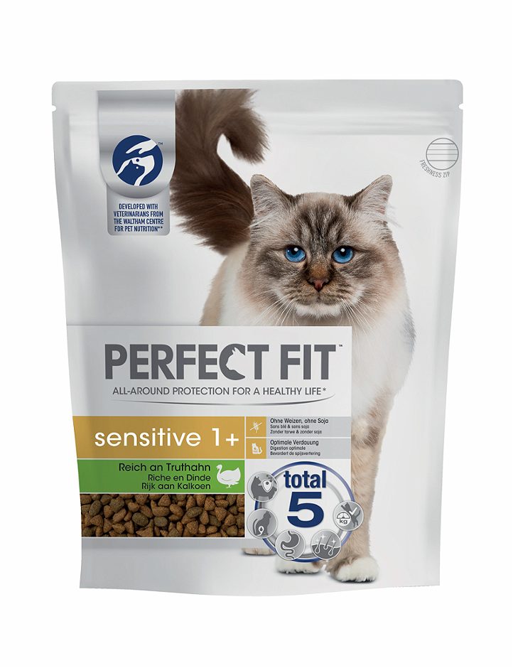 Perfect Fit Katzentrockennahrung Sensitive 1+ 1,4 KG