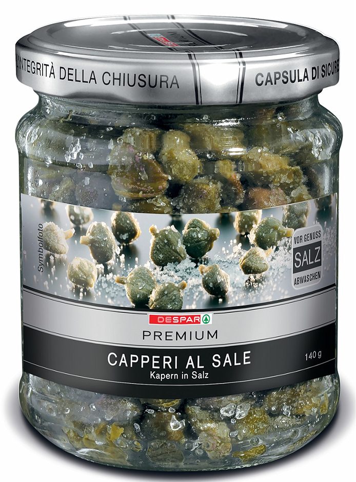 DESPAR PREMIUM Capperi al Sale 140 G
