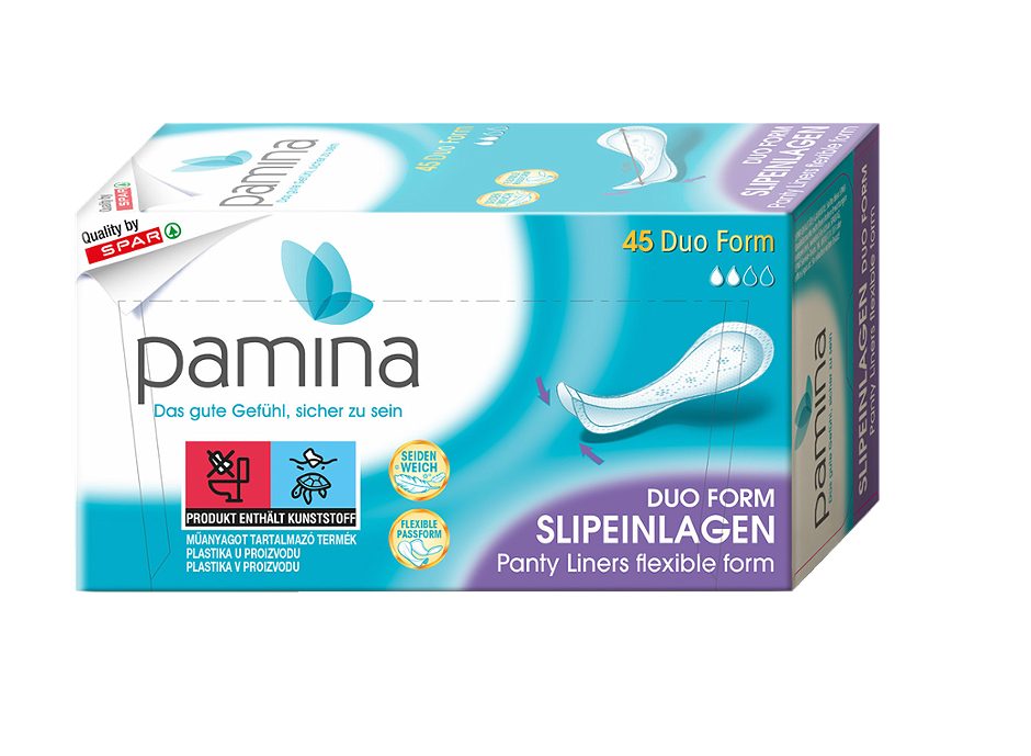 pamina Slipeinlagen Duo Form 45 Stück