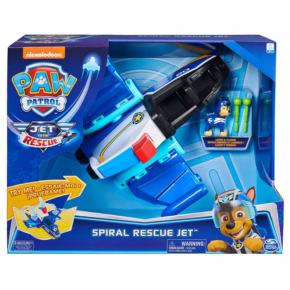 Paw Patrol Spiral Rescue Jet