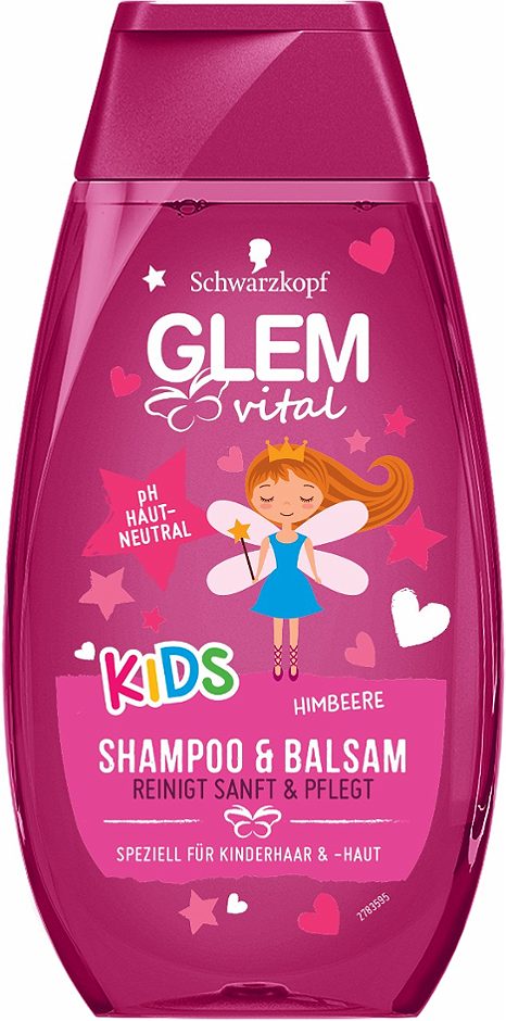 Glem Vital Kids Shampoo & Balsam Girl Pink 250 ml