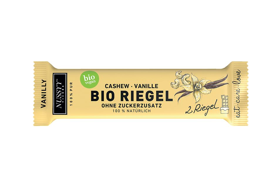 Nussyy Bio Riegel Cashew-Vanille 2 x 25g 50 G